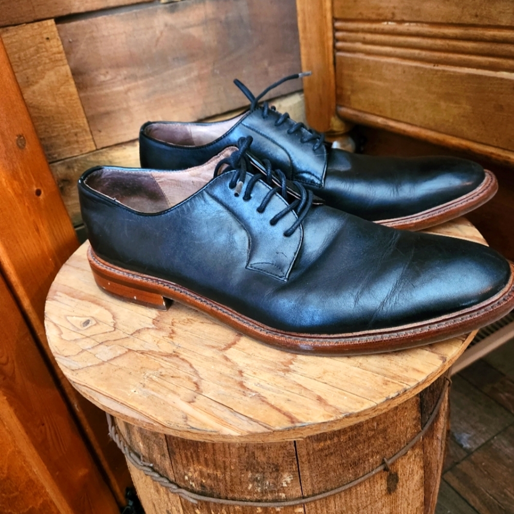 GORDON RUSH MENS LEATHER DRESS SHOES